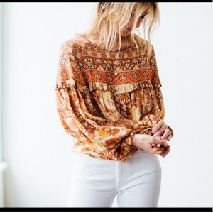 Spell Amethyst Rust Blouse